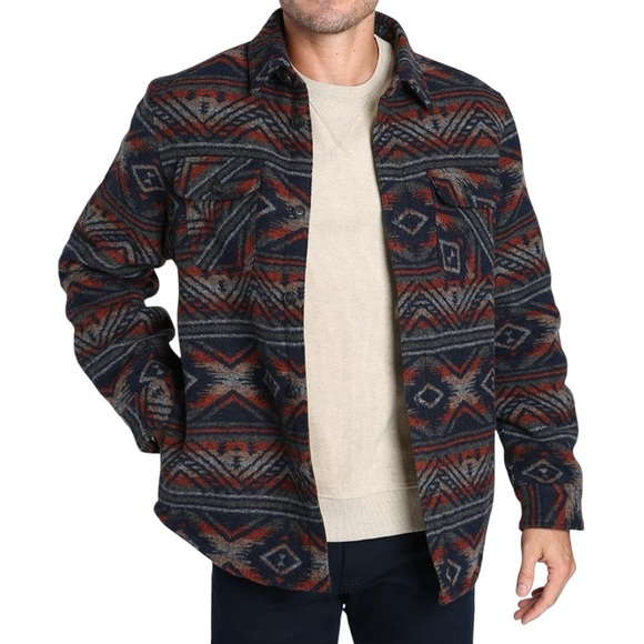 NWT Jach’s New York Wool Blend Sherpa Lined Jacket Size Large - Picture 1 of 9